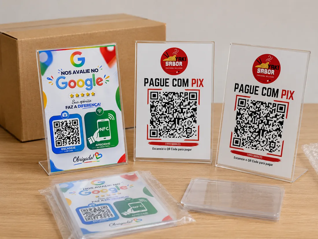 Embalagem segura das plaquinhas